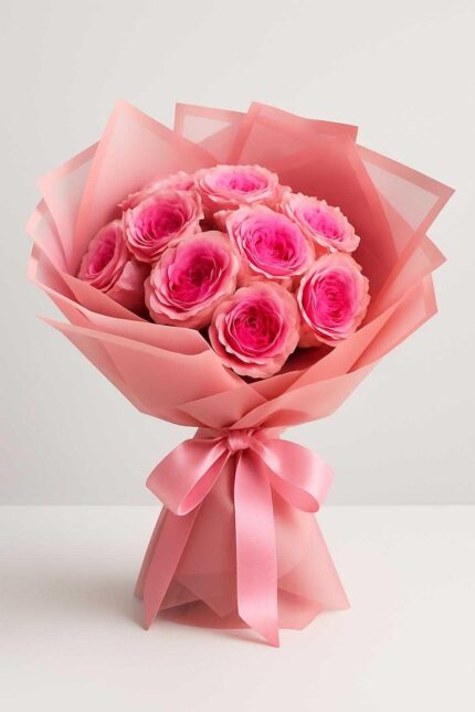 Scarlet Elegance 20 Pieces Pink Roses